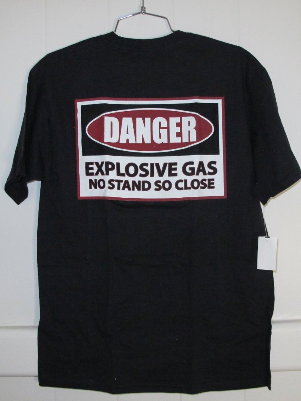 Humor Graphic T-Shirt | Danger Explosive Gas